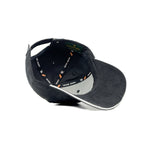 HEAD GEAR ELEGANTE ZERO BLACK SANDWICH CAP (NO LOGO)