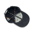 HEAD GEAR ELEGANTE ZERO BLACK SANDWICH CAP (NO LOGO)