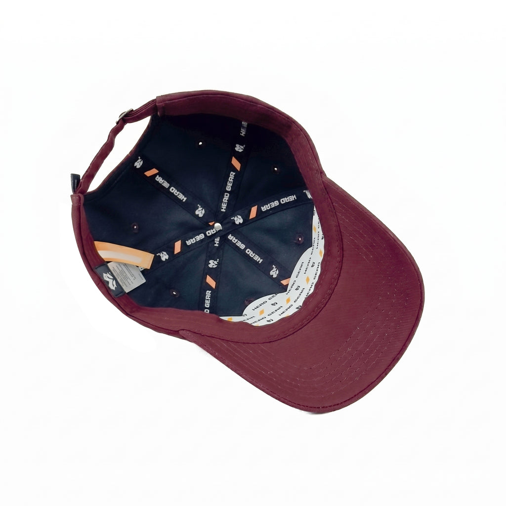 HEAD GEAR SOLID MAROON CAP