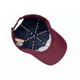 HEAD GEAR SOLID MAROON CAP