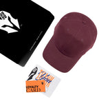 HEAD GEAR SOLID MAROON CAP
