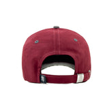 HEAD GEAR RED AND GREY REDEFINED SUEDE CAP