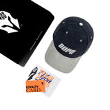 HEAD GEAR DOPE BLACK AND GREY CAP