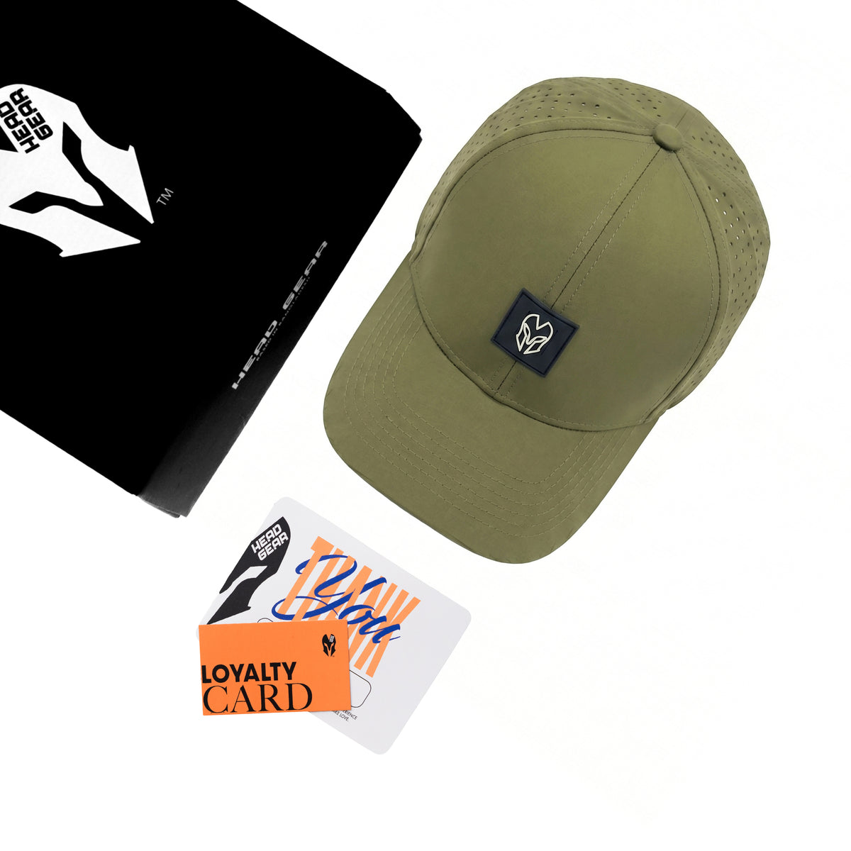 HEAD GEAR OLIVE ACTI FLEX CAP
