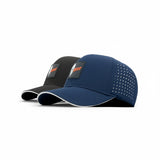 2 PCS COMBO OF BLACK AND NAVY BLUE ACTI FLEX STRIKE CAP