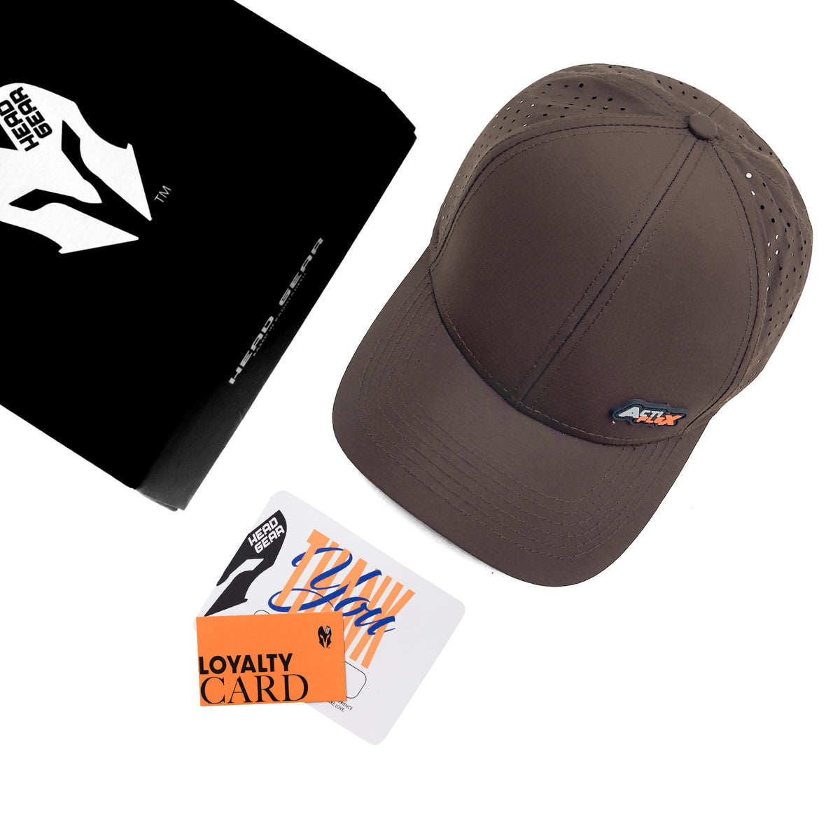 HEAD GEAR CHOCOLATE ACTI FLEX SIGNATURE CAP
