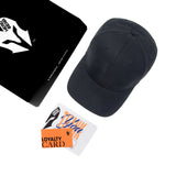 HEAD GEAR SOLID BLACK FITTED CAP