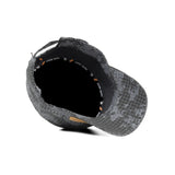 HEAD GEAR GREY WITH LEATHER PATCH CAPTAIN'S CAP