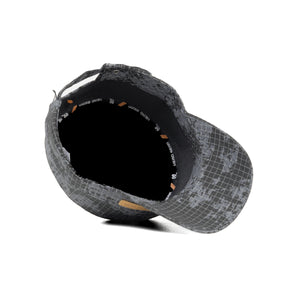 HEAD GEAR GREY WITH LEATHER PATCH CAPTAIN'S CAP