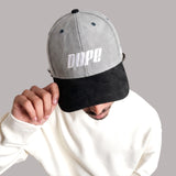 HEAD GEAR DOPE GREY AND BLACK CAP