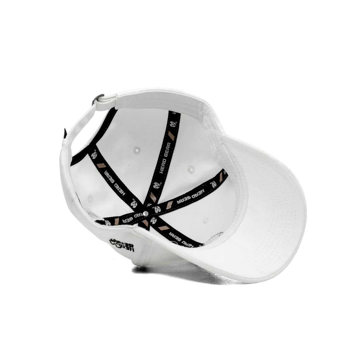 HEAD GEAR OFFICIAL WHITE CAP