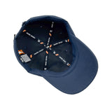 HEAD GEAR SOLID NAVY BLUE TEXTURED TWILL CAP