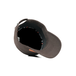 HEAD GEAR COFFEE WITH LEATHER PATCH CAPTAIN'S CAP