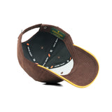 HEAD GEAR ELEGANTE ZERO CHOCOLATE SANDWICH YELLOW CAP (NO LOGO)