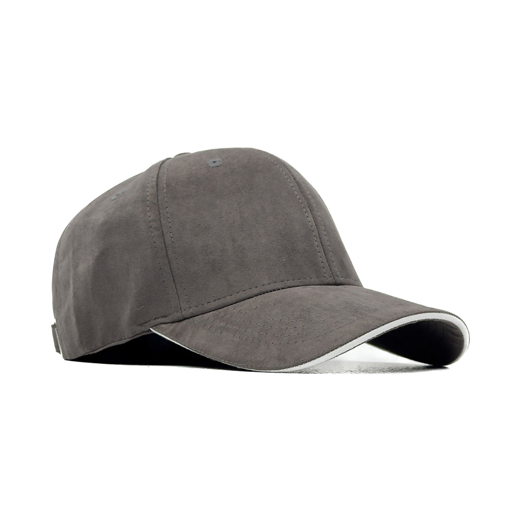 HEAD GEAR ELEGANTE ZERO GREY SANDWICH CAP (NO LOGO)