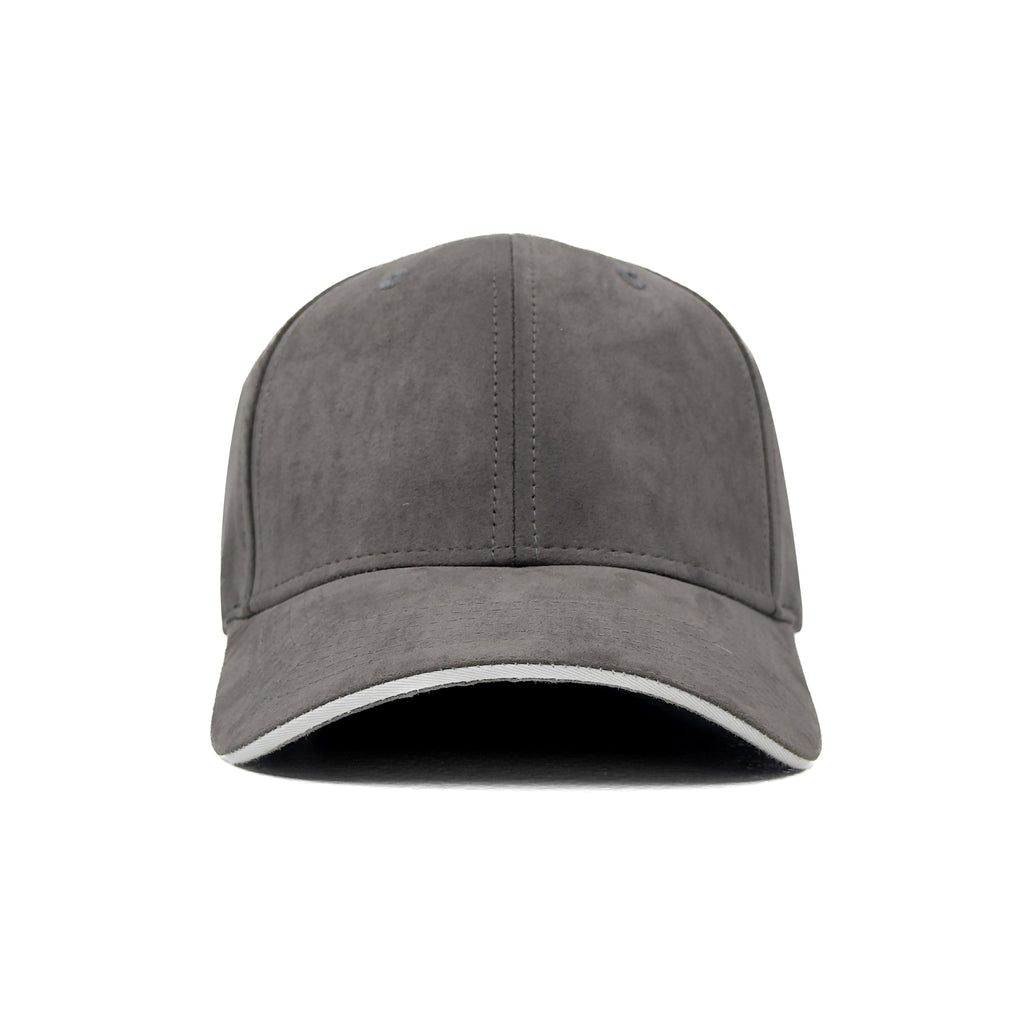 HEAD GEAR ELEGANTE ZERO GREY SANDWICH CAP (NO LOGO)