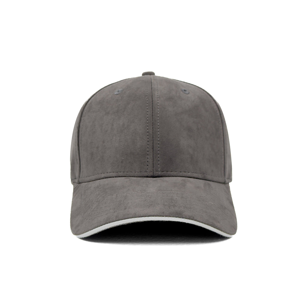 HEAD GEAR ELEGANTE ZERO GREY SANDWICH CAP (NO LOGO)