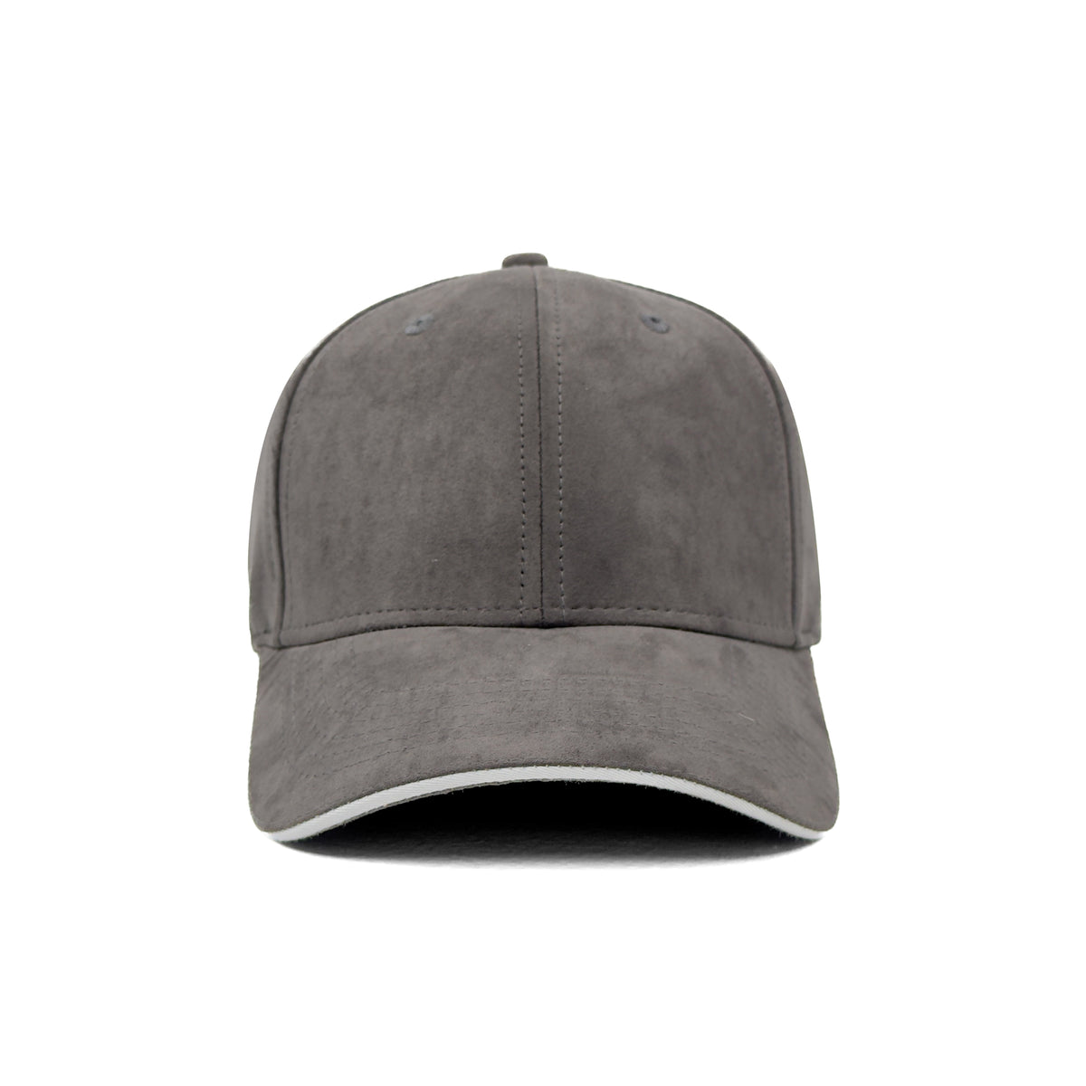 HEAD GEAR ELEGANTE ZERO GREY SANDWICH CAP (NO LOGO)