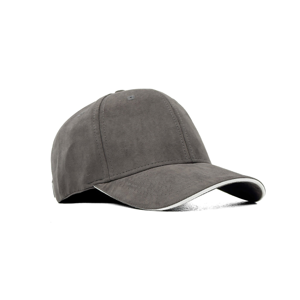HEAD GEAR ELEGANTE ZERO GREY SANDWICH CAP (NO LOGO)