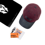 HEAD GEAR DOPE BURNT MAROON CAP