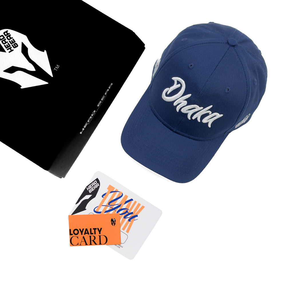 HEAD GEAR DHAKA BLUE SANDWICH CAP