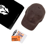 HEAD GEAR SOLID CHOCOLATE SUEDE CAP