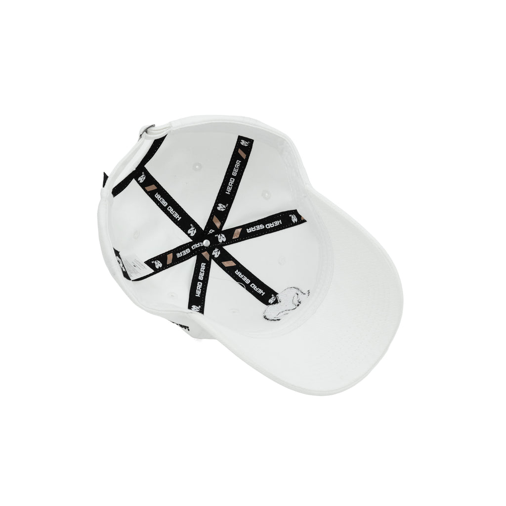 HEAD GEAR OFFICIAL WHITE CAP