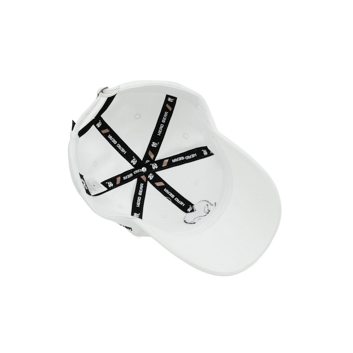 HEAD GEAR OFFICIAL WHITE CAP