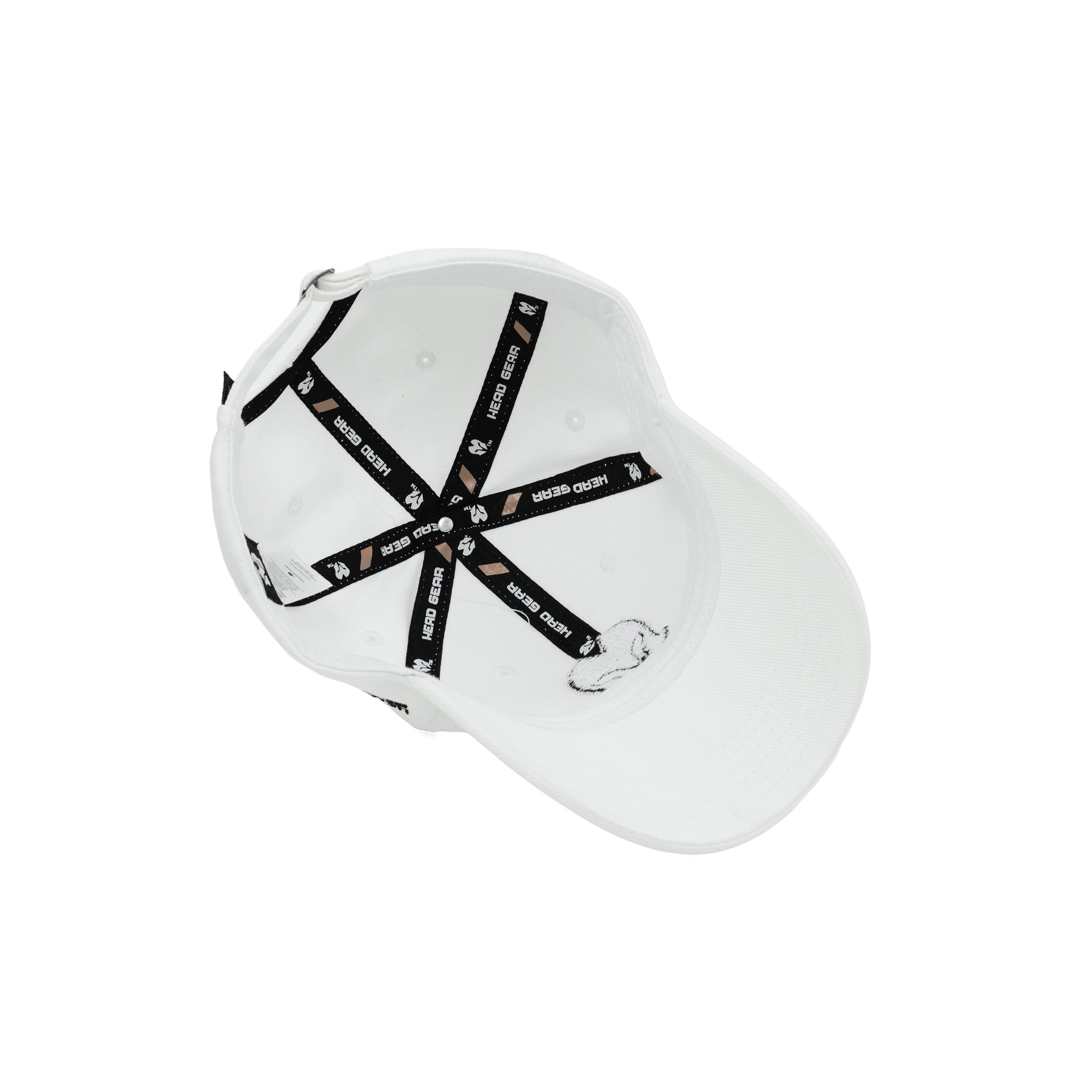 HEAD GEAR OFFICIAL WHITE CAP