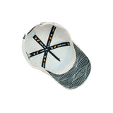 HEAD GEAR ZEBRA 3D PATCH PREMIUM HIGH CROWN CAP