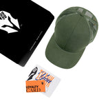 HEAD GEAR SOLID GREEN TRUCKER CAP