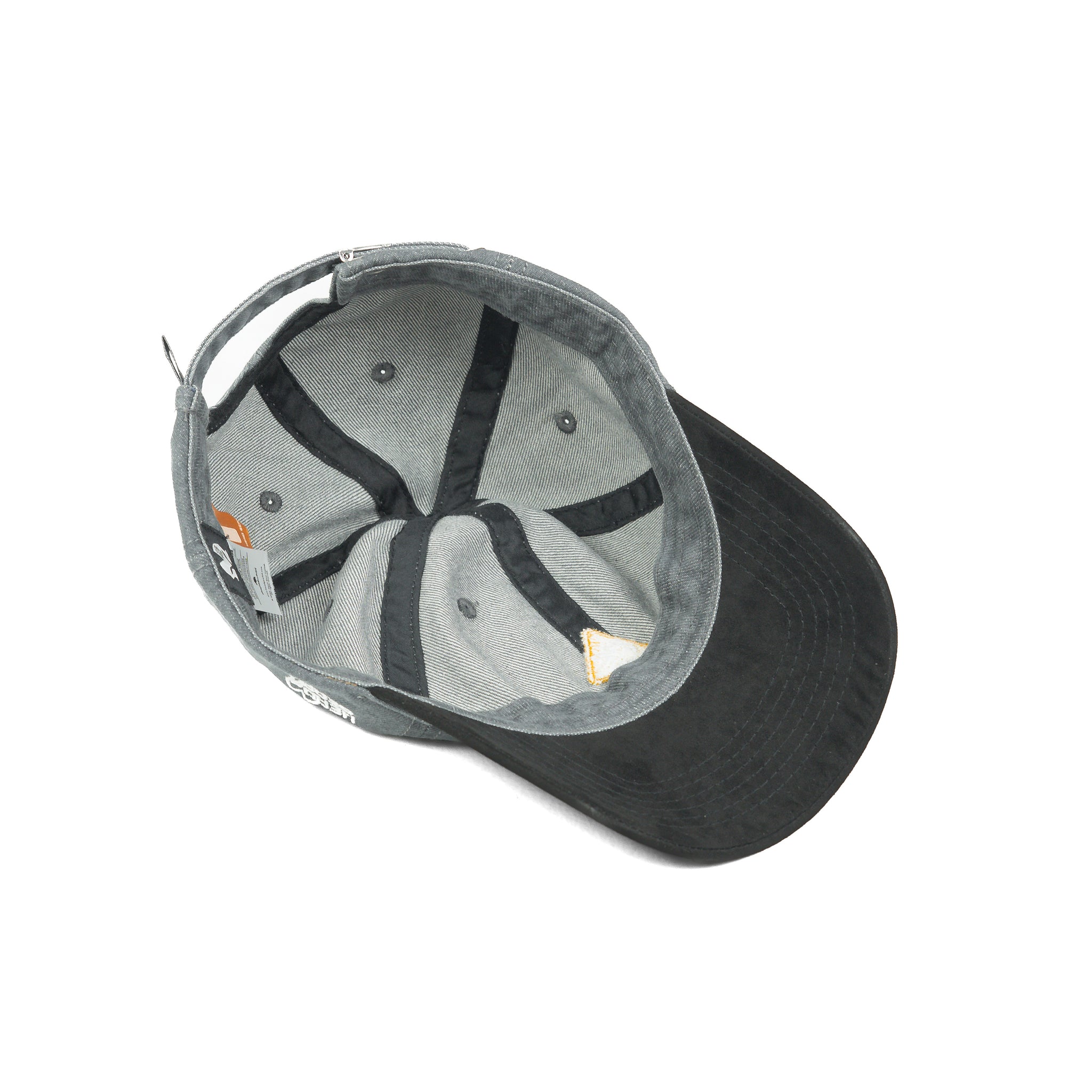 HEAD GEAR CAUTION WASHED DENIM CAP