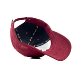 HEAD GEAR RED WINE SUPER SUEDE CAP