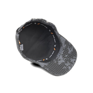 HEAD GEAR GREY WITH LEATHER PATCH CAPTAIN'S CAP