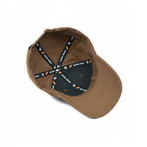 HEAD GEAR SOLID DARK BROWN CAP