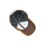 HEAD GEAR ELEGANTE ZERO CHOCOLATE SANDWICH YELLOW CAP (NO LOGO)