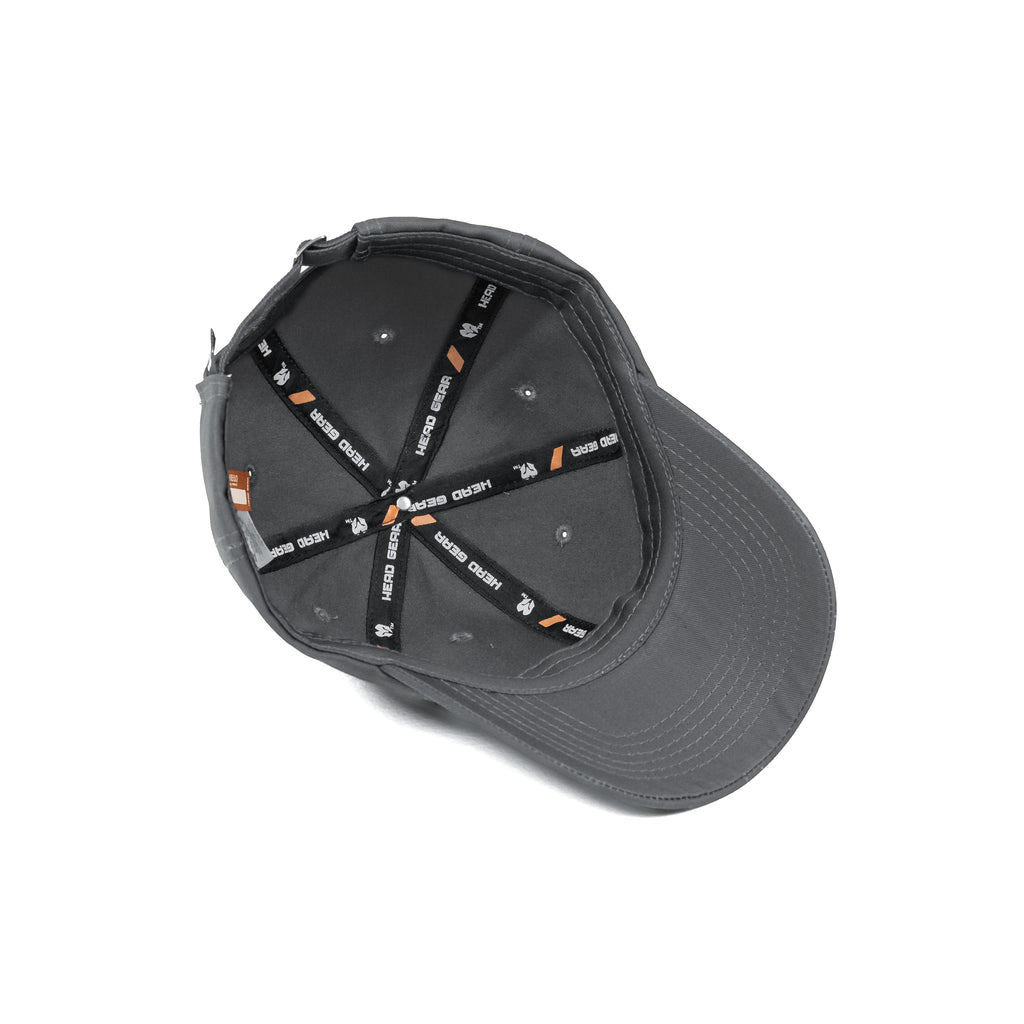 HEAD GEAR SOLID GREY CAP
