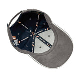 HEAD GEAR ELEGANTE ZERO GREY SANDWICH CAP (NO LOGO)
