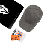 HEAD GEAR ELEGANTE ZERO GREY SANDWICH CAP (NO LOGO)