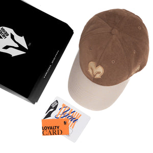 HEAD GEAR LIGHT CHOCOLATE REDEFINED SUEDE CAP