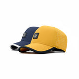 2 PCS COMBO OF NAVY BLUE AND YELLOW ACTI FLEX CAP