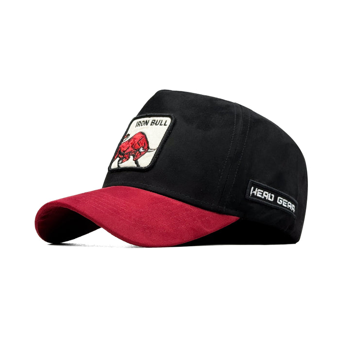 HEAD GEAR IRON BULL 3D PATCH PREMIUM HIGH CROWN CAP