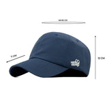 HEAD GEAR SOLID NAVY BLUE TEXTURED TWILL CAP