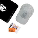 HEAD GEAR GLACIER GREY SUPER SUEDE CAP