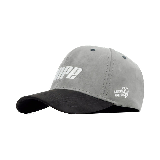 HEAD GEAR DOPE GREY AND BLACK CAP