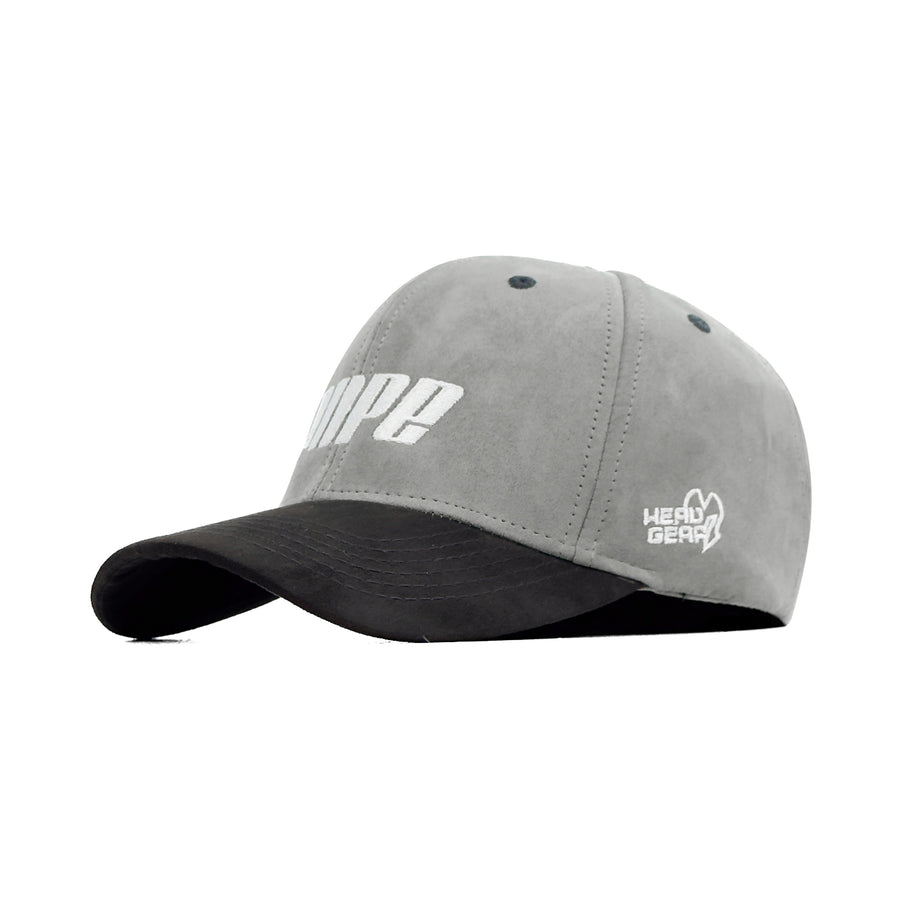 HEAD GEAR DOPE GREY AND BLACK CAP