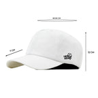 HEAD GEAR SOLID WHITE CAP
