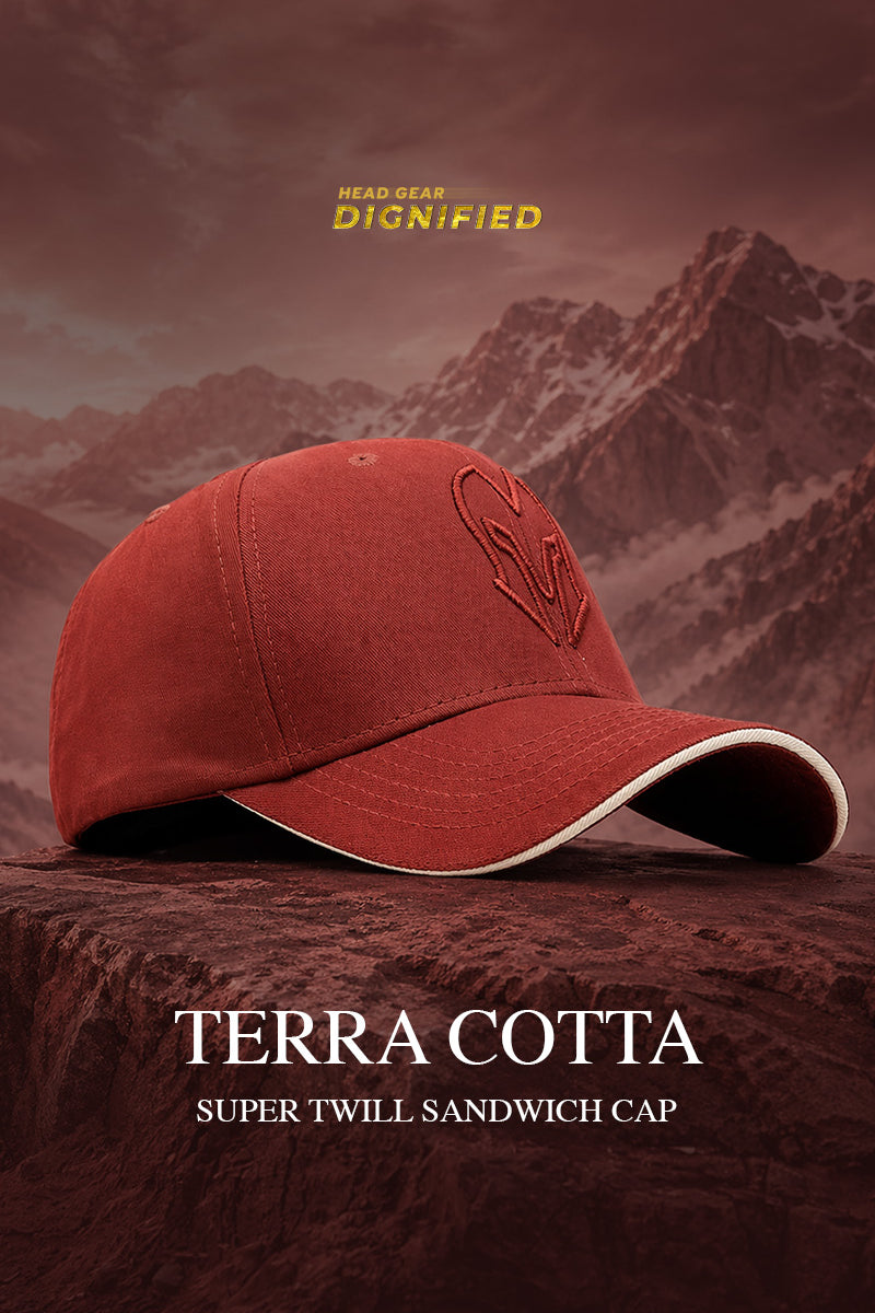 HEAD GEAR TERRA COTTA SUPER TWILL SANDWICH CAP