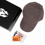 HEAD GEAR ELEGANTE ZERO COFFEE SANDWICH GREY CAP (NO LOGO)