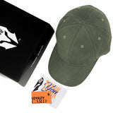 HEAD GEAR ELEGANTE ZERO GREEN SANDWICH YELLOW CAP (NO LOGO)